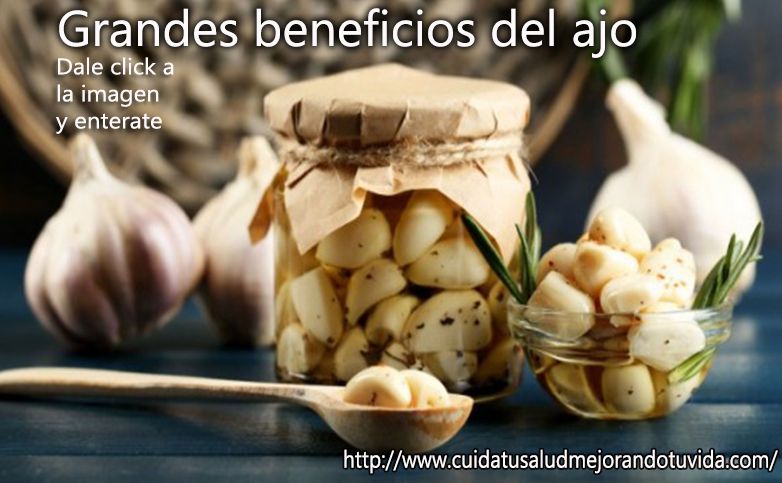 Los beneficios del ajo