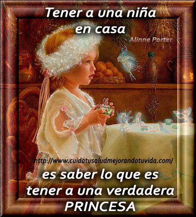 tener una princesa en casa