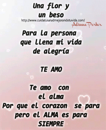 te amo con el alma