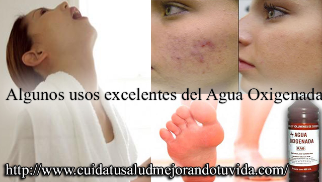Algunos usos excelentes del Agua Oxigenada